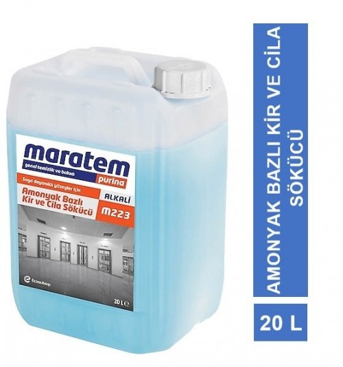 MARATEM (M223) 20 KG AMMONIA-BASED DIRT AND POLISH REMOVER*1