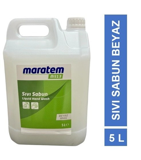 MARATEM (M513) 5 L LIQUID SOAP WHITE*4