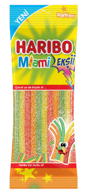 HARİBO 120 GR MIAMI SOUR*24