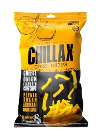 CHİLLAX 60 GR CHEESE ONION STICK CHIPS*24
