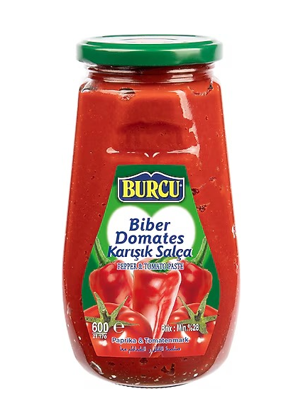 BURCU 600 GR MIXED PASTE GLASS*12