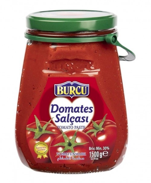 BURCU 1.500 GR TOMATO PASTE GLASS*6