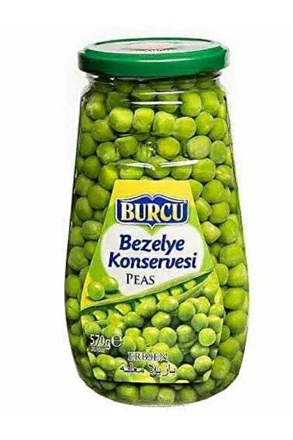 BURCU 570 GR CANNED PEAS*12