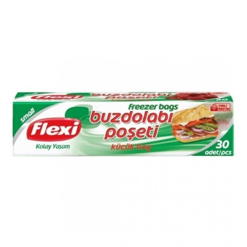 FLEXI FREEZER BAGS 30-PCS SMALL SIZE *48