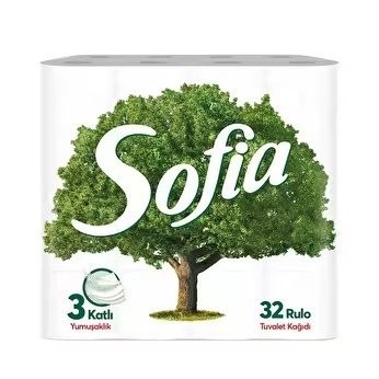 SOFIA TOILET PAPER 32 PCS *3