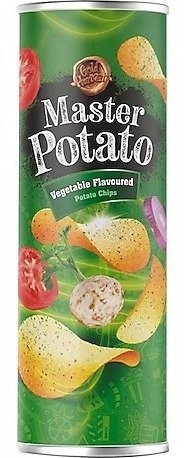 MASTER POTATO 160 GR CHIPS WITH VEGETABLE SAUCE*14