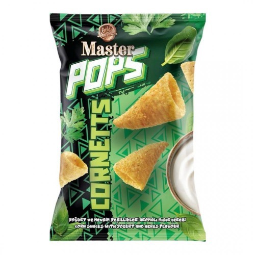 MASTER POPS CORNET YOGURT SEASONAL FLAVORED CORN 110 GR * 16