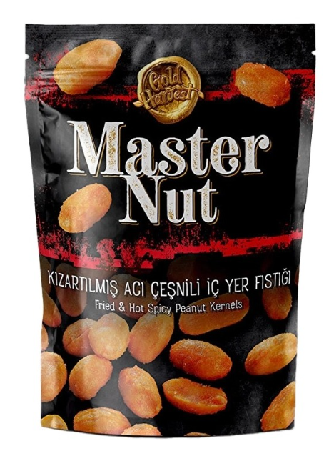 MASTER NUT FRIED PEANUTS HOT 150 GR*12