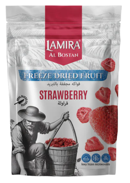 LAMIRA 15 GR DRIED STRAWBERRY*12