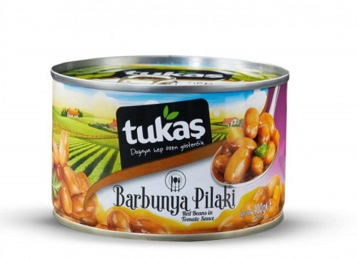 TUKAŞ 400 GR RED BEANS TIN*12