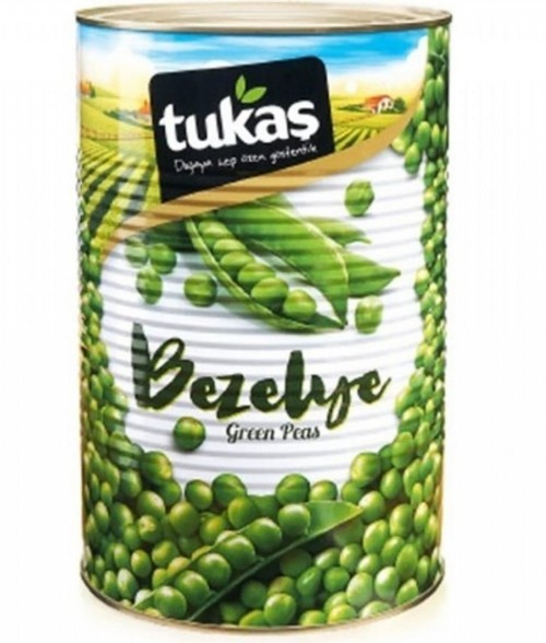 TUKAŞ 4.250 GR CANNED PEAS TIN*6