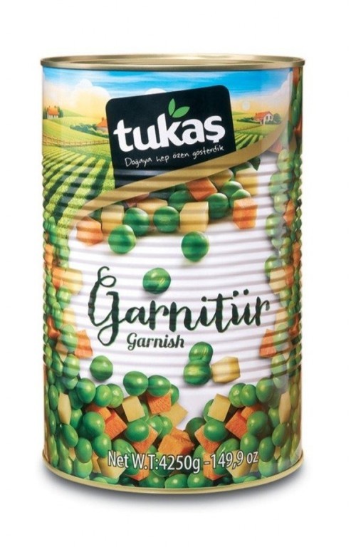 TUKAŞ 4.250 GR GARNISH TIN*6