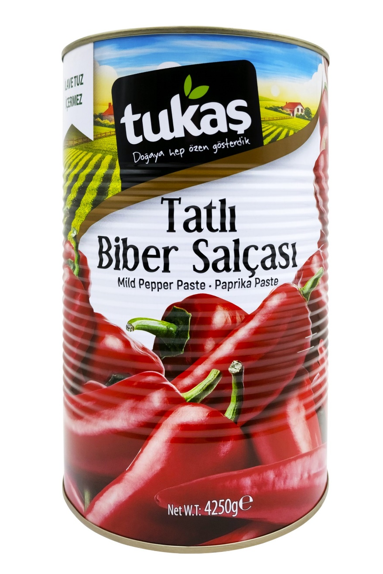 TUKAŞ 4.250 GR SWEET PEPPER PASTE TIN*6