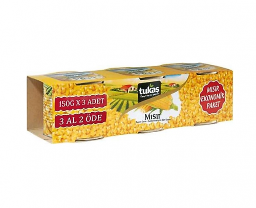TUKAŞ 150 GR 3-PIECE CORN*16