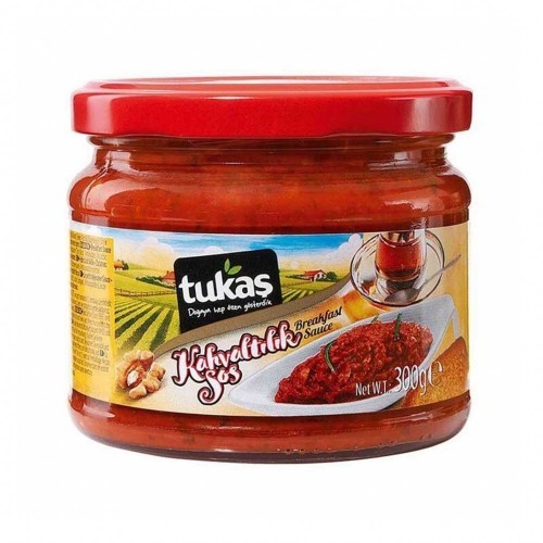 TUKAŞ 300 GR BREAKFAST SAUCE GLASS*12