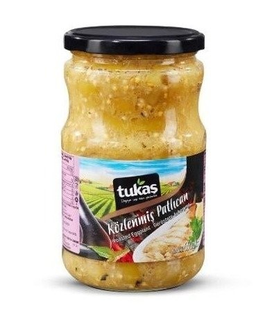TUKAŞ 650 GR ROASTED EGGPLANT*12