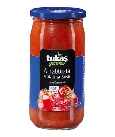 TUKAŞ 360 GR ARABİATA PASTA SAUCE GLASS*12