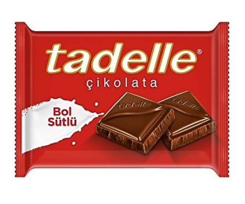 TADELLE 60 GR MILK CHOCOLATE TABLET*6