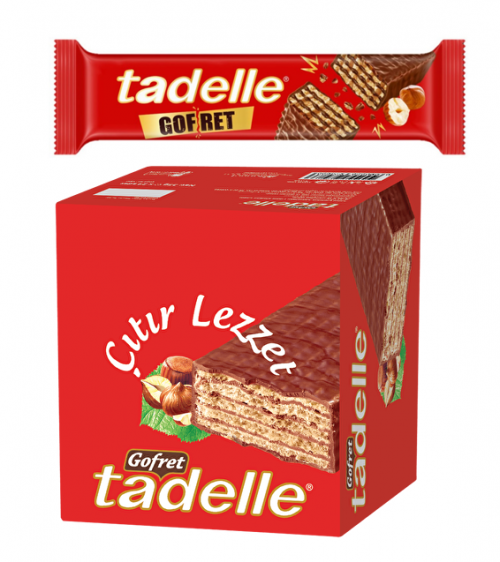 TADELLE 28 GR CHOCOLATE WAFER*28