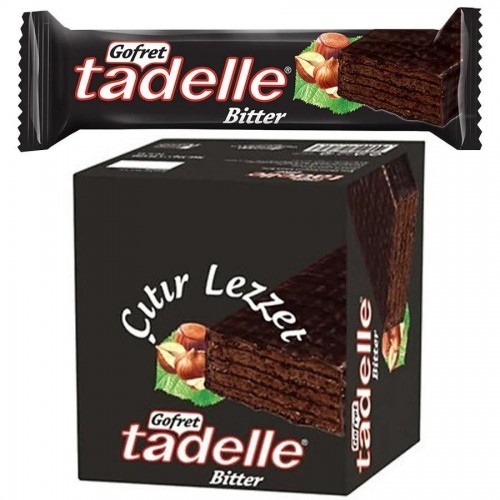 TADELLE 28 GR DARK CHOCOLATE WAFER*28