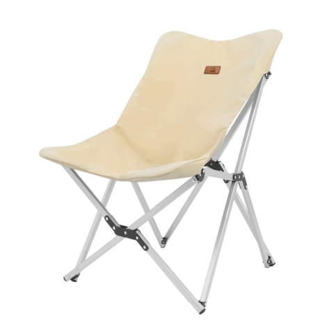 CAMPING CHAIR (KS1101) ALUMINUM BEIGE*6