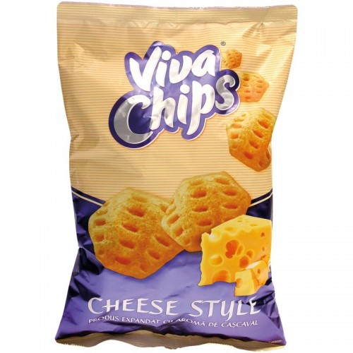 VIVA CHIPS CHEESE ( CASCAVAL) 100GR 1X20PCS