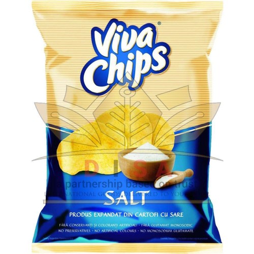 VIVA CHIPS SALT (SARE) 100GR 1X20PCS