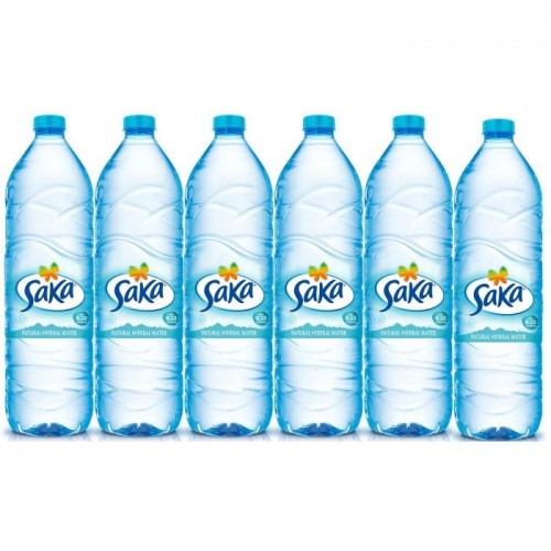 WATER SAKA 1.5 LT 1X6 PCS