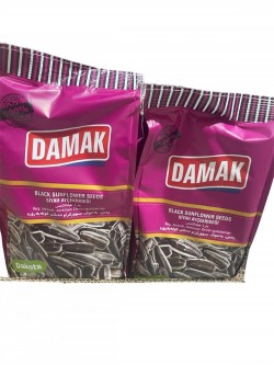 DAMAK SUNFLOWER SEEDS BLACK UNSALTED 18x180G