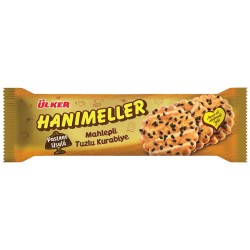 ÜLKER HANIMELLER MAHLEPLİ TUZLU KURABİYE 81GR*18Lİ