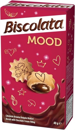 BISCOLATA MOOD 40 GR 1X12x4