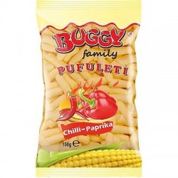 BUGY FAMILY PUFULETI CHILLI PAPRIKA 150GR 1X10PCS