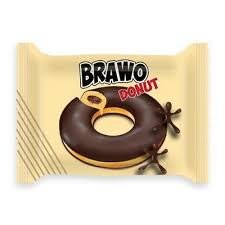 BRAWO DONUT CHOCOLATE 40 GR 1X24