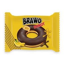 BRAWO DONUT BANANA 40 GR 1X24
