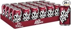 Dr Pepper Can 330 ML 1*24 Pcs