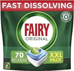 FAIRY 4XEAN DISHWASHER TABLET ALL IN ONE 60pcs 1X4