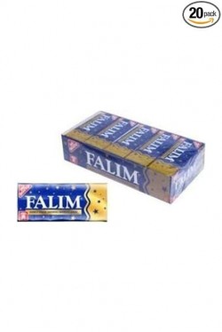 Falim Plain Single Gum 100 Pcs (MASTERBOX 20)