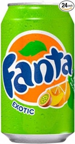 Fanta Exotic Can 330 ML 1*24 Pcs
