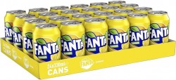 Fanta Lemon Can 330 ML 1*24 Pcs