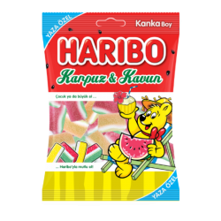 HARIBO 80 GR WATERMEOL & MELON*24