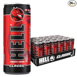 HELL CLASSIC ENERGY DRINK pm £0.79)1*24 Pcs 250 Ml