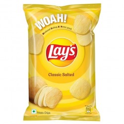 LAYS SALTED CRISP 21 PCS 130 GR