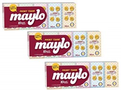 MAYLO POCKET TISSUE CARTOON PACK 1X10pcs
