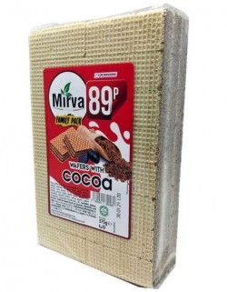 MIRVA WAFERS COCOA pm 0.99 300gr 1x20pcs