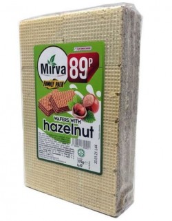 MIRVA WAFERS HAZELNUT pm 0.99 300gr 1x20pcs