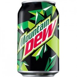 MOUNTAIN DEW CAN pm. 95p 330ML 1X24