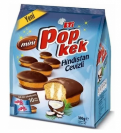 POPKEK CAKE COCONUT 180 GR 1X10