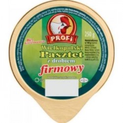 PROFI PASZTET Z DROBIEM FIRMOWY (CHICKEN) 250G 1X8