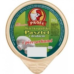 PROFI PASZTET Z PIEZARKAMI (MUSHROOMS) 250G 1X8