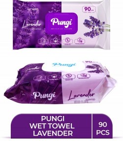 PUNGI 90''S WET TOWEL LAVANDER *24